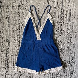 Shinestar Blue Romper